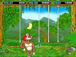 Описание бонусной игры в автомате Crazy monkey онлайн